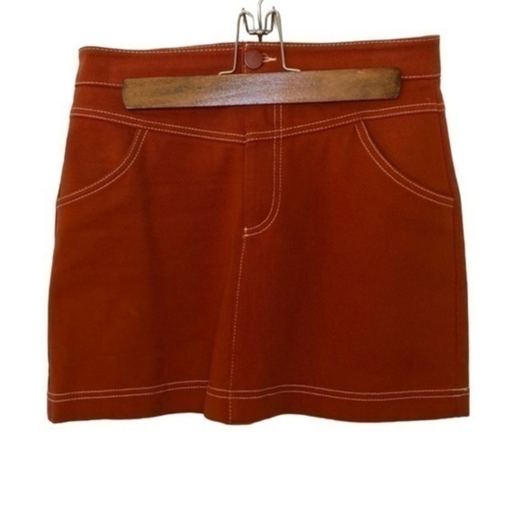 ZARA | Women’s Rusty Denim Mini Skirt, Size M - Picture 1 of 7